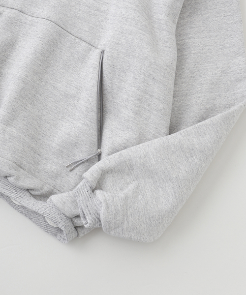 TANAKA（タナカ）の「TANAKA / タナカ THE SWEAT HOODIE（パーカー・メンズ・ライトグレー・X-LARGE/LARGE）」の3枚目の写真
