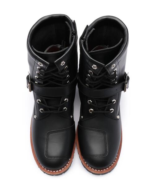 AVIREX（アヴィレックス）の「《WOMEN'S》AVIREX YAMATO BOOTS / AV2100（ブーツ・レディース・ブラウン系その他3/ブラック・23.0cm/24.0cm/22.0cm）」の4枚目の写真