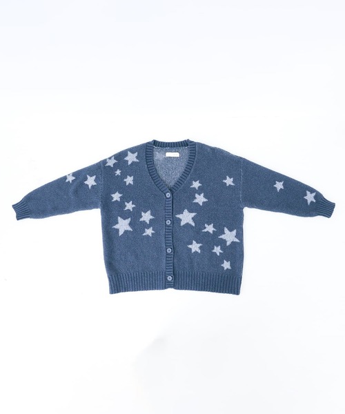n'OrLABEL（ノアールレーベル）の「『星柄ニットカーディガン』（カーディガン/ボレロ・レディース・ブラック/ネイビー・FREE）」の16枚目の写真