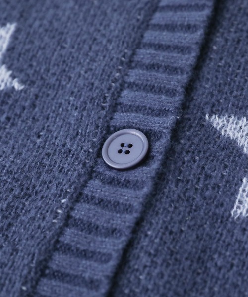 n'OrLABEL（ノアールレーベル）の「『星柄ニットカーディガン』（カーディガン/ボレロ・レディース・ブラック/ネイビー・FREE）」の17枚目の写真