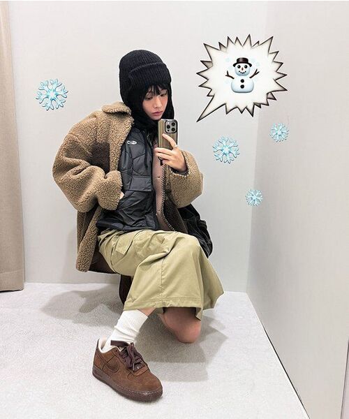 PARTIMENTO WOMEN(パルティメントウィメン)の「オールインワンレイヤードヘンリーロングスリーブT_メランジ(Tシャツ/カットソー・レディース・その他・SMALL/MEDIUM)」の9枚目の写真