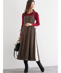 LUDIC PARK（ルディックパーク）の「サイドプリーツジャンパースカート（ワンピース）」