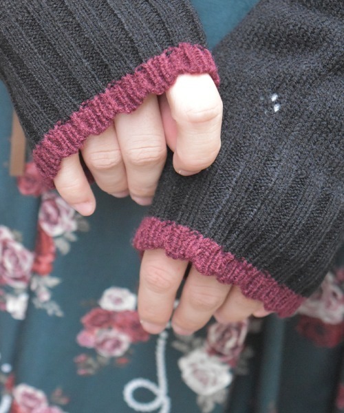 axes femme（アクシーズファム）の「フラワーリボン刺繍ニットカーディガン（カーディガン/ボレロ・レディース・ブラック/キナリ・FREE）」の21枚目の写真