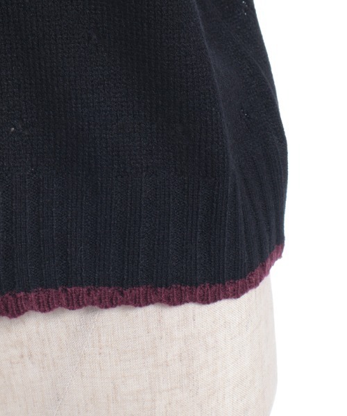 axes femme（アクシーズファム）の「フラワーリボン刺繍ニットカーディガン（カーディガン/ボレロ・レディース・ブラック/キナリ・FREE）」の15枚目の写真