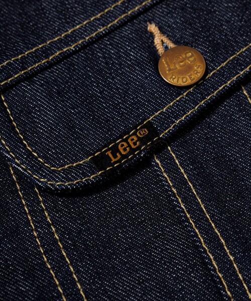 Lee（リー）の「Lee × Chah Chah × FREAK'S STORE/リー×チャーチャー×フリークスストア 別注 Lee × Chah Chah DENIM RIDERS JACKET/リー チャーチャー デニム ライダース ジャケット（ブルゾン・メンズ・インディゴブルー・MEDIUM/LARGE）」の8枚目の写真