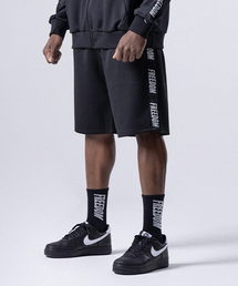 FREEDOM（フリーダム）の「フリーダムレタリングバミューダショーツ（ブラック/ホワイト）（その他パンツ）」