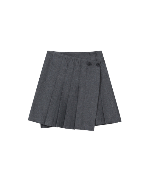 Miseki SEOUL（ミセキソウル）の「Wabi origami pleats midi skirt DARK GREY（スカート・レディース・その他・1/2）」の7枚目の写真
