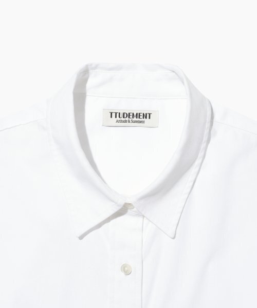 TTUDEMENT(トュードメント)の「CLASSIC OXFORD SHIRT WHITE(シャツ/ブラウス・レディース・その他・FREE)」の4枚目の写真