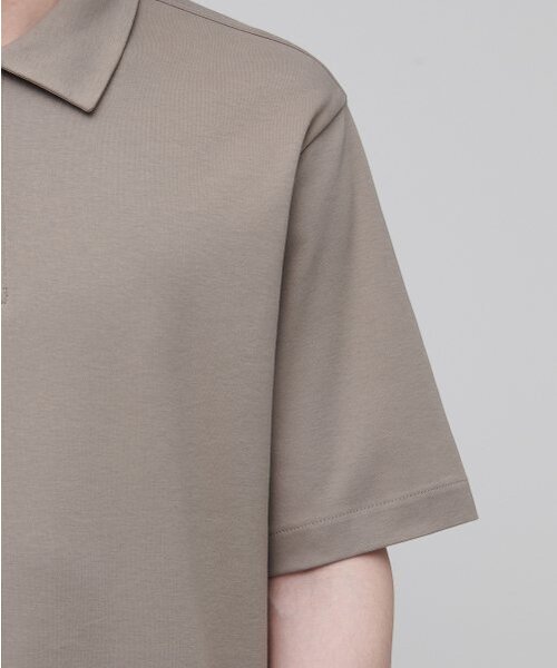 MUSINSA STANDARD（ムシンサスタンダード）の「プレーンポロシャツ [ダスティベージュ]（ポロシャツ・メンズ・その他・LARGE/X-LARGE/XX-LARGE/SMALL/MEDIUM）」の5枚目の写真