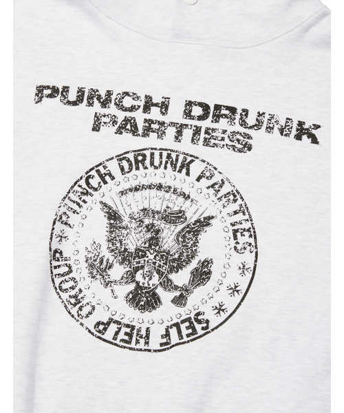 PUNCH DRUNK PARTIES(パンチドランクパーティーズ)の「SHG Seal Oversized Hoodie (MELANGE WHITE)(パーカー・レディース・その他・3/1/2/0)」の4枚目の写真
