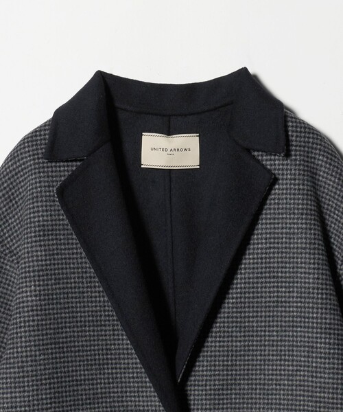 UNITED ARROWS(ユナイテッドアローズ)の「リバー テーラードコート(チェスターコート・レディース・ベージュ/ダークグレー/その他1・38/36)」の18枚目の写真