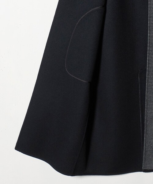 UNITED ARROWS(ユナイテッドアローズ)の「リバー テーラードコート(チェスターコート・レディース・ベージュ/ダークグレー/その他1・38/36)」の7枚目の写真