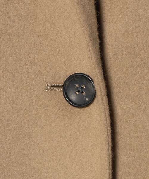 UNITED ARROWS(ユナイテッドアローズ)の「リバー テーラードコート(チェスターコート・レディース・ベージュ/ダークグレー/その他1・38/36)」の4枚目の写真