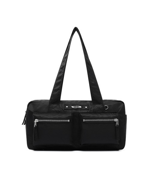 Opening Project(オープニングプロジェクト)の「Two Pocket Duffle Bag / ダブルポケット ダッフルバッグ(ショルダーバッグ・レディース・ブラック・F)」の1枚目の写真