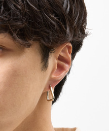 Muff（マフ）の「Muff マフ / シルバー925フープピアス ダブル/ P4A-W（ピアス（両耳用））」