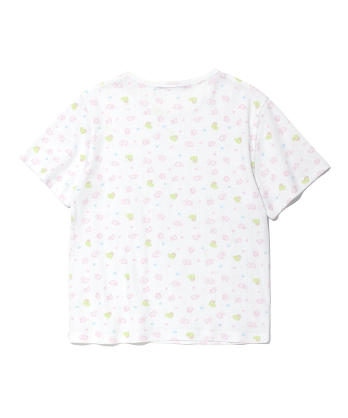 YOUHEE(ユヒ)の「SHEEP PATTERN T-SHIRTS WHITE(Tシャツ/カットソー・レディース・その他・FREE)」の6枚目の写真