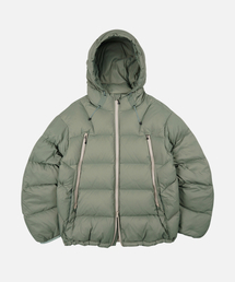 FRIZMWORKS（フリズムワークス）の「ALTAVIA DOWN PARKA _ LIGHT OLIVE（ダウンジャケット/コート）」