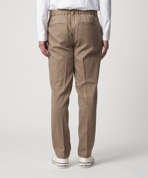 A DAY IN THE LIFE UNITED ARROWS(アデイインザライフユナイテッドアローズ)の「裏起毛 メランジ 1プリーツ イージーパンツ<A DAY IN THE LIFE>(スラックス・メンズ・グレー系/ベージュ/ダークグレー・M/S/XL/L)」の7枚目の写真