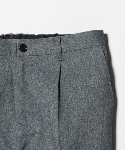 A DAY IN THE LIFE UNITED ARROWS(アデイインザライフユナイテッドアローズ)の「裏起毛 メランジ 1プリーツ イージーパンツ<A DAY IN THE LIFE>(スラックス・メンズ・グレー系/ベージュ/ダークグレー・M/S/XL/L)」の9枚目の写真