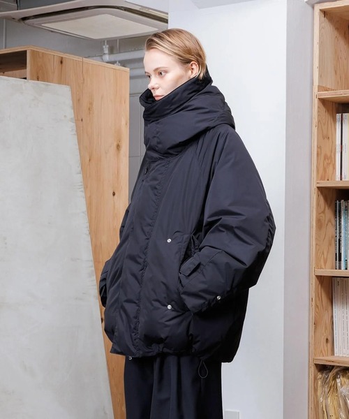 VOAAOV（ヴォアーブ）の「【VOAAOV】 KAWADA DOWN Oversize Blouson - nylon（ダウンジャケット/コート・メンズ・ブラック・0/1/2）」の2枚目の写真