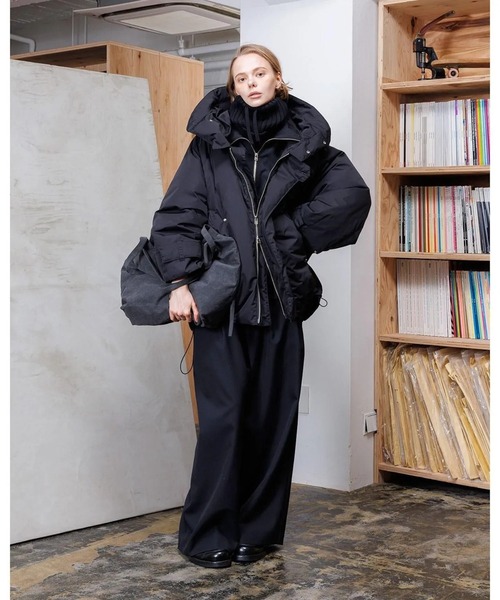 【22AW VOAAOV 河田ダウンジャケット】 VOAAOV】 KAWADA DOWN Oversize Blouson - nylon（ダウンジャケット
