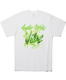 バイブ ビビッドグリーン Tシャツ ホワイト