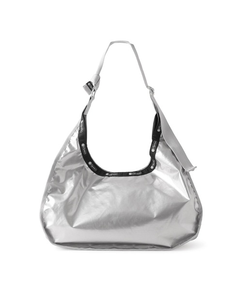 LeSportsac（レスポートサック）の「【LeSportsac for ADAM ET ROPE'】LARGE SPORTSAC LT (SHINE)（ショルダーバッグ・レディース・シルバー・FREE）」の5枚目の写真