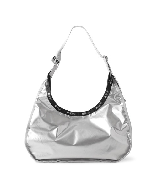 LeSportsac（レスポートサック）の「【LeSportsac for ADAM ET ROPE'】LARGE SPORTSAC LT (SHINE)（ショルダーバッグ・レディース・シルバー・FREE）」の7枚目の写真