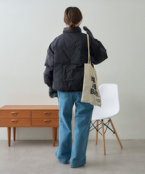 セール】【GEVACO】ノンステッチミドル中綿ジャケット（ダウン