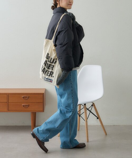 セール】【GEVACO】ノンステッチミドル中綿ジャケット（ダウン