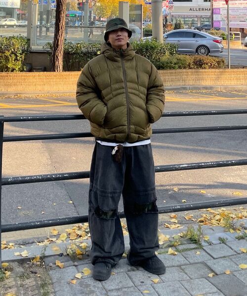 NOT4NERD(ノットフォーナード)の「Camo Patch Work Layered Denim Pants - Black(デニムパンツ・レディース・その他・LARGE/X-LARGE)」の10枚目の写真