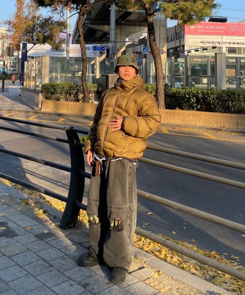 NOT4NERD(ノットフォーナード)の「Camo Patch Work Layered Denim Pants - Black(デニムパンツ・レディース・その他・LARGE/X-LARGE)」の15枚目の写真