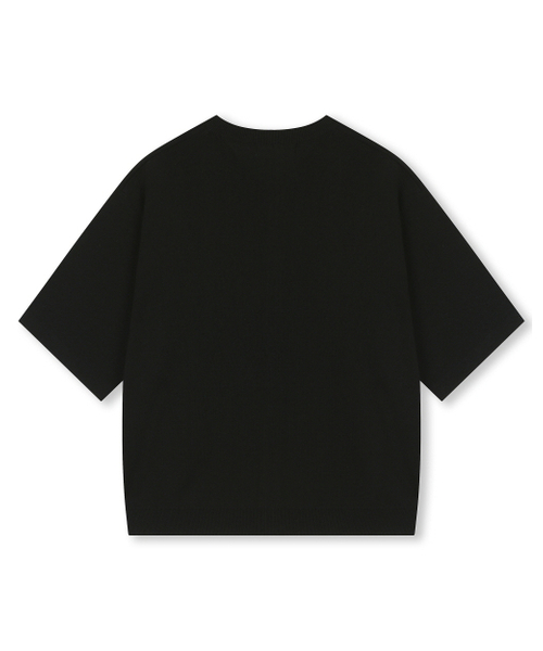 BESLOW(ビースロー)の「ファインニット ハーフスリーブ カーディガン ブラック(ニット/セーター・メンズ・その他・SMALL/LARGE/X-LARGE/MEDIUM)」の6枚目の写真