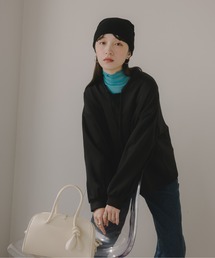 210nouve（トゥージュヌーブ）の「ドロストネック ダンボール プルオーバー（スウェット）」