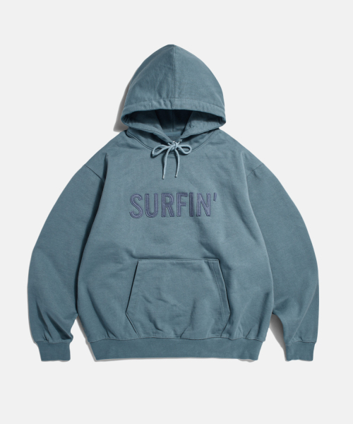 ESPIONAGE(エスピオナジ)の「Surfin Heavyweight Hoodie Vintage Blue(スウェット・レディース・その他・MEDIUM/LARGE/X-LARGE)」の1枚目の写真