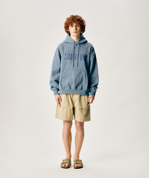 ESPIONAGE(エスピオナジ)の「Surfin Heavyweight Hoodie Vintage Blue(スウェット・レディース・その他・MEDIUM/LARGE/X-LARGE)」の9枚目の写真