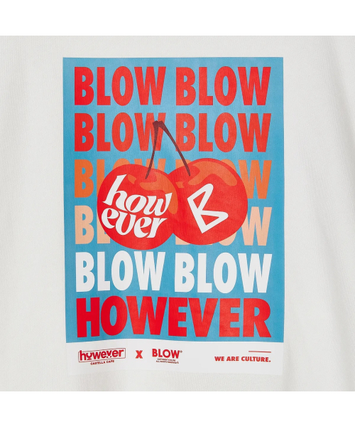 BLOW(ブロウ)の「HOWEVER x BLOW ブロウ グラフィック スウェットシャツ(スウェット・メンズ・その他・FREE)」の4枚目の写真