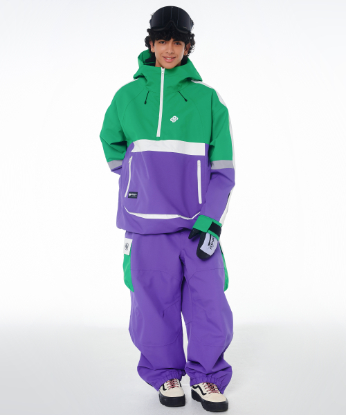 DOLL OUTERWEAR(ドラ アウターウェア)の「2425 ベロジャケット&パンツ ボードウェアセット パープル 男女共用(セットアップ・レディース・その他・LARGE/X-LARGE/X-SMALL)」の3枚目の写真