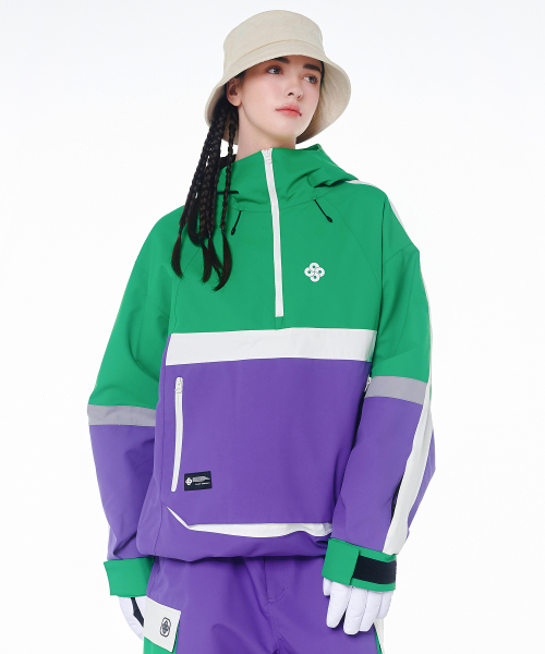 DOLL OUTERWEAR(ドラ アウターウェア)の「2425 ベロジャケット&パンツ ボードウェアセット パープル 男女共用(セットアップ・レディース・その他・LARGE/X-LARGE/X-SMALL)」の9枚目の写真