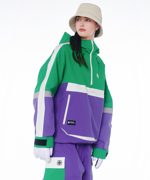 DOLL OUTERWEAR(ドラ アウターウェア)の「2425 ベロジャケット&パンツ ボードウェアセット パープル 男女共用(セットアップ・レディース・その他・LARGE/X-LARGE/X-SMALL)」の10枚目の写真