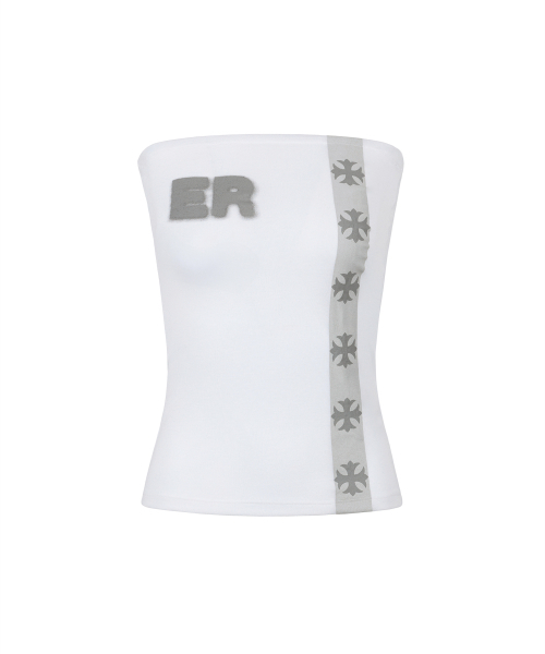 EYEER(イワイイアル)の「See Through Tube Top - White(Tシャツ/カットソー・レディース・その他・SMALL)」の1枚目の写真