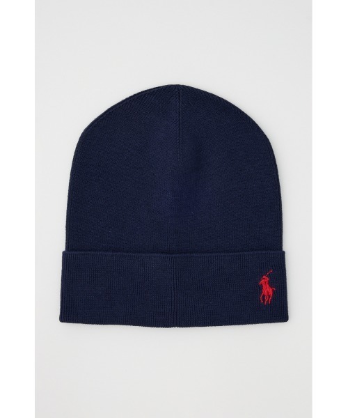 SHEL'TTER ORIGINAL（シェルターオリジナル）の「【POLO RALPH LAUREN】コットン ビーニー（キャップ・レディース・ネイビー/ブラック/グレー・FREE）」の3枚目の写真