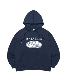 S'EST（エスイーエスティー）の「METALICA フードパーカー - ネイビー（パーカー）」