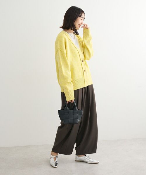 Green Parks(グリーンパークス)の「ウエストタックイージーパンツ(その他パンツ・レディース・カーキ/ブラック/チャコールグレー・FREE)」の10枚目の写真