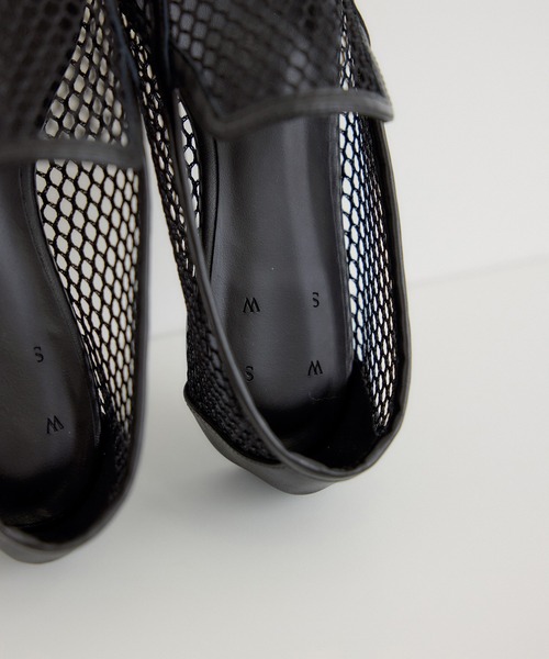 SALON adam et rope'（サロン アダム エ ロペ）の「【W S（ドゥーブル）】メッシュローファー（ローファー・レディース・ダークブラウン/ブラック・37.5/37/36.5/36）」の22枚目の写真