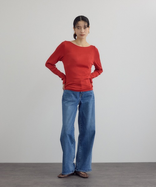 SALON adam et rope'（サロン アダム エ ロペ）の「【W S（ドゥーブル）】メッシュローファー（ローファー・レディース・ダークブラウン/ブラック・37.5/37/36.5/36）」の8枚目の写真