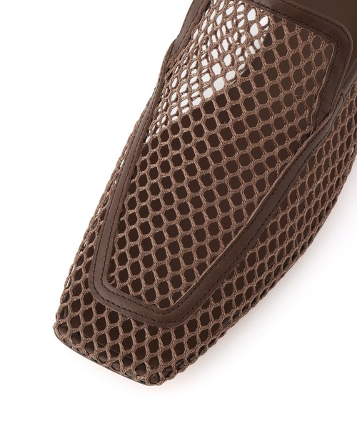 SALON adam et rope'（サロン アダム エ ロペ）の「【W S（ドゥーブル）】メッシュローファー（ローファー・レディース・ダークブラウン/ブラック・37.5/37/36.5/36）」の12枚目の写真