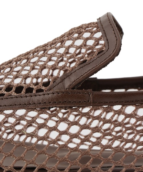 SALON adam et rope'（サロン アダム エ ロペ）の「【W S（ドゥーブル）】メッシュローファー（ローファー・レディース・ダークブラウン/ブラック・37.5/37/36.5/36）」の15枚目の写真