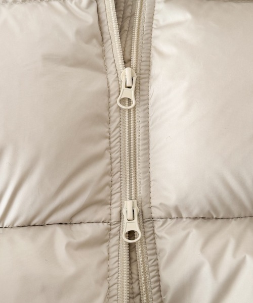 CANAL JEAN（キャナルジーン）の「El mar　パファーパーカーベスト（ダウンベスト・レディース・クリーム・ONE SIZE）」の14枚目の写真
