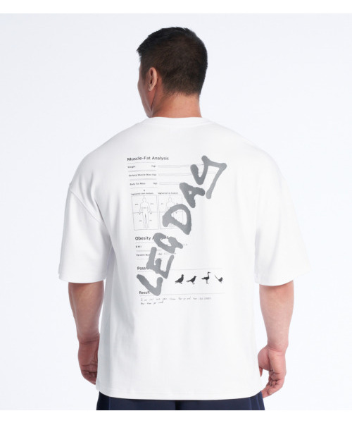WAYDN(ウェイドゥン)の「スキップレッグデイショートスリーブホワイト(Tシャツ/カットソー・メンズ・その他・MEDIUM/LARGE/X-LARGE/XX-LARGE)」の2枚目の写真